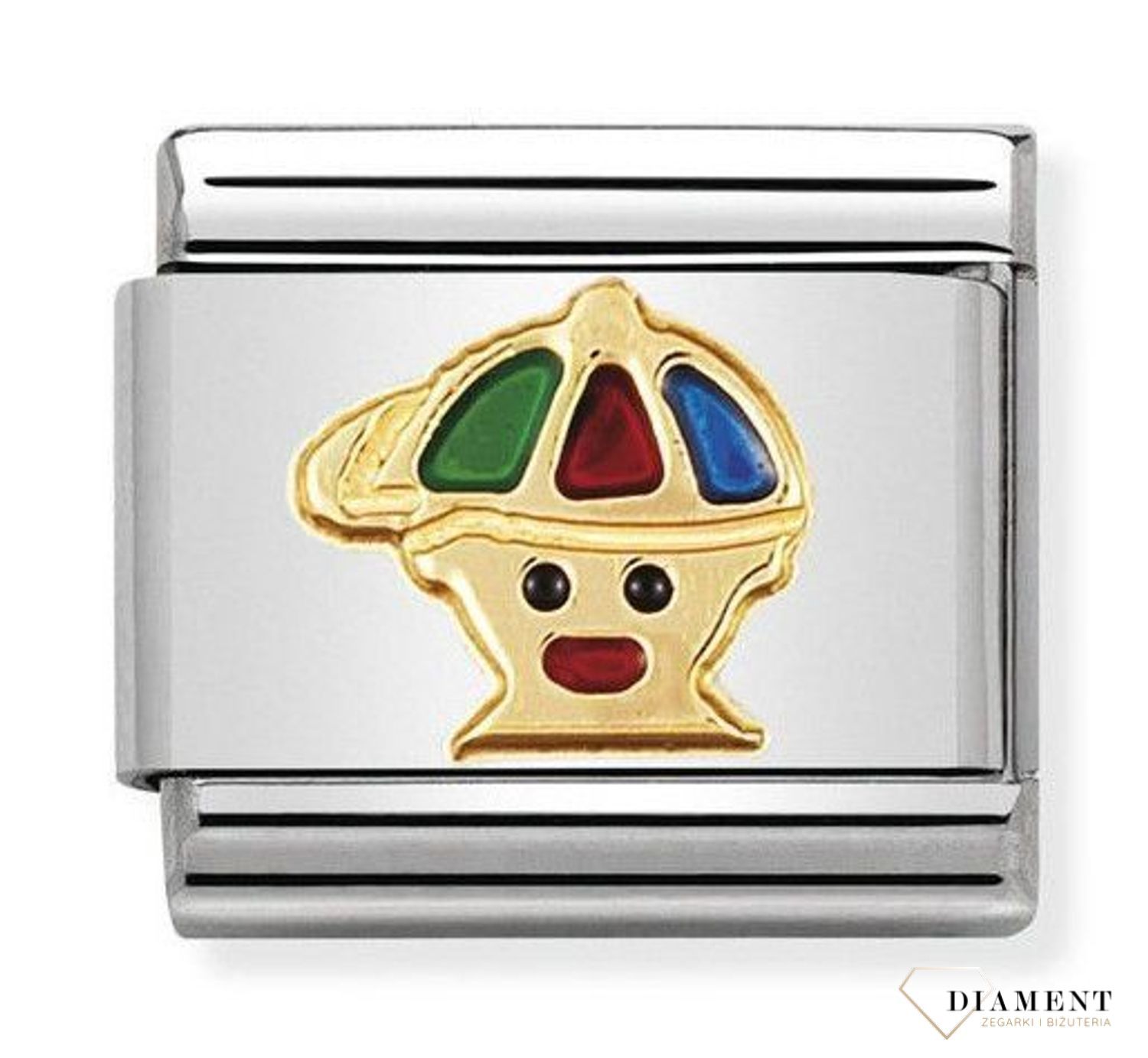 Nomination - Link 18K zawieszka złoto 'Chłopczyk' 030209 36. Zawieszki Nomination ✓ Wyjątkowy prezent ✓ Nomination ✓ Bransoletka Nomination ✓ Bransoletka ze stali ✓ Gwarancja najniższej ceny ✓ Zapraszamy!.jpg